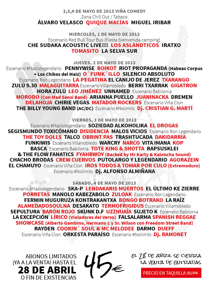 Viña Rock 2013